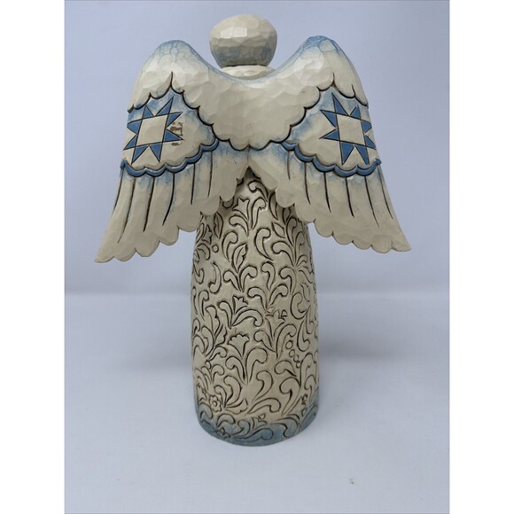 Jim Shore 2009 Heartwood Creek 4014295 Night Divine Angel Figurine Nativity - Picture 6 of 11